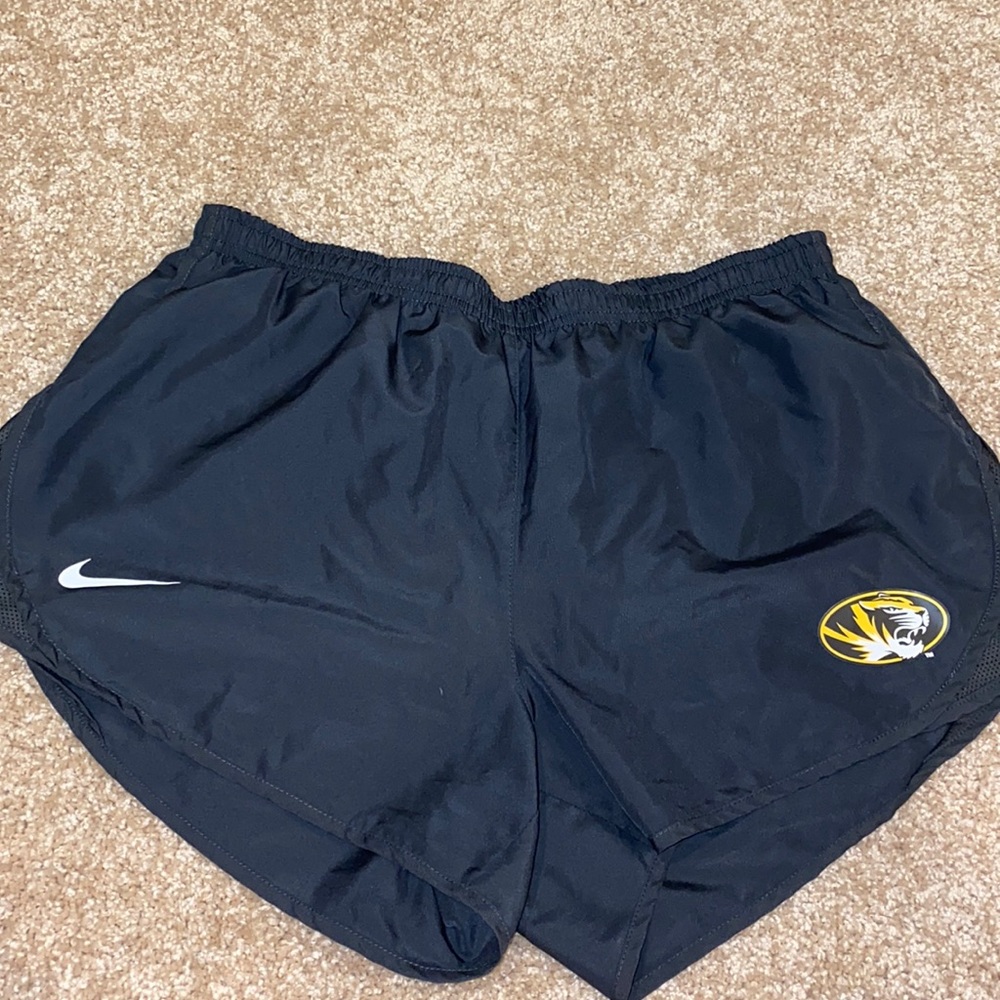 Nike dri-fit shorts with mizzou tiger size M